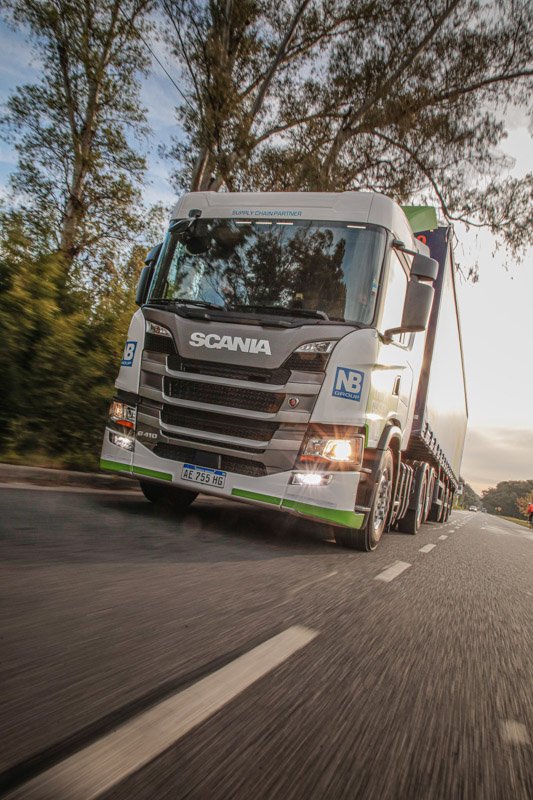Una Empresa sustentable apuesta por unidades Scania a Gas
