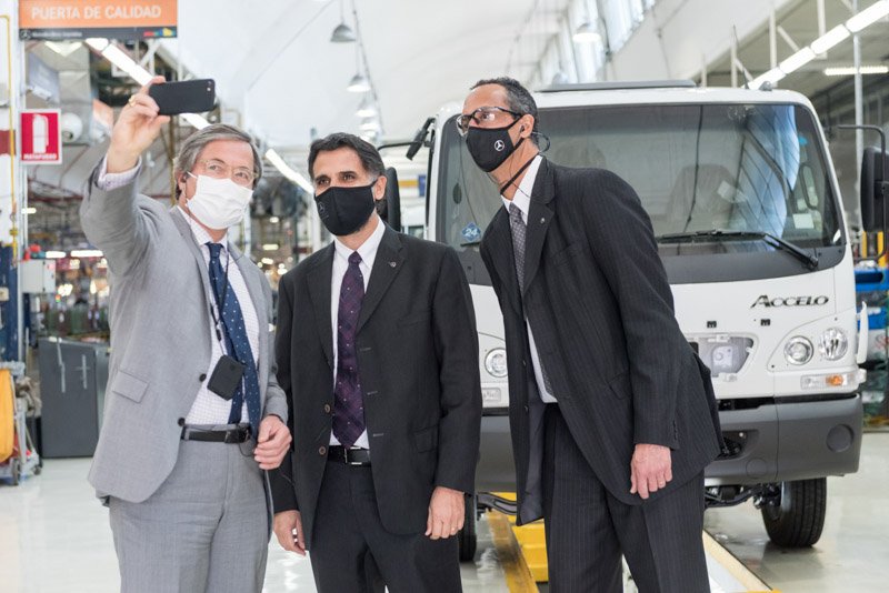 Mercedes-Benz recibió al Dr. Ulrich Sante, Embajador de Alemania en Argentina