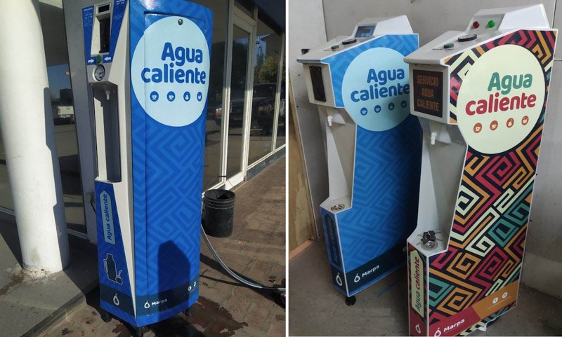 Las Estaciones de Servicio en el ''Mate Go''