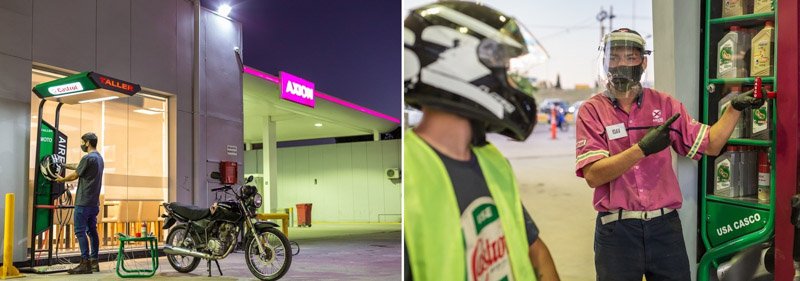 Las motos tienen un lugar exclusivo en Axion energy