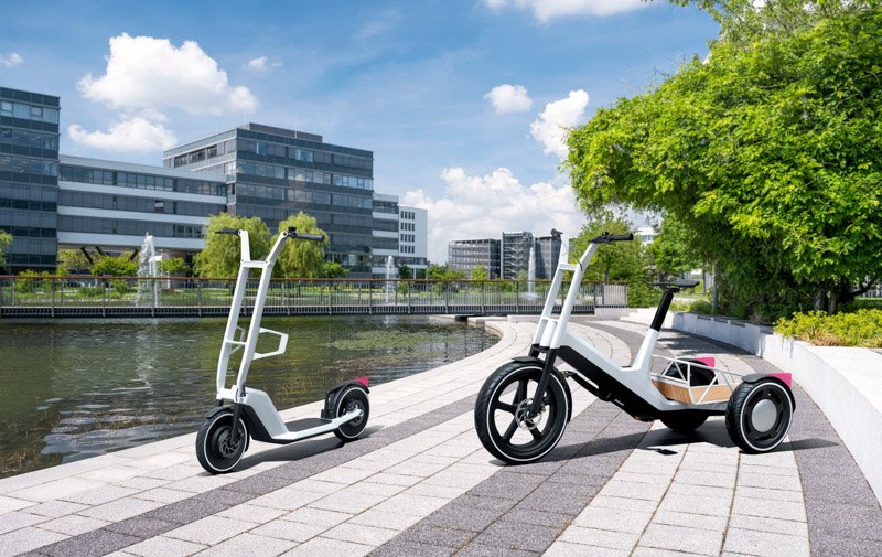 Conceptos innovadores: Bicicletas de carga y E-Scooter