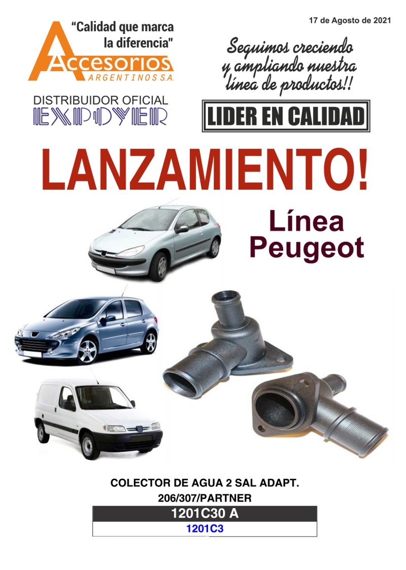 Lanzamiento Accesorios Argentinos: Linea Peugeot
