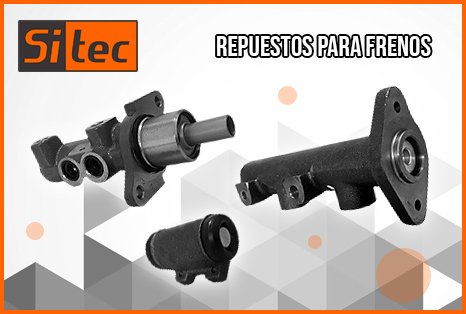 Novedades Sidecar: Línea de productos hidráulicos para frenos: bombas y cilindros de freno Sitec. 