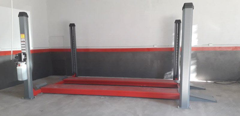 Nuevo elevador de 4 columnas EW-FP5000L