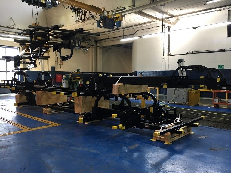 Mercedes-Benz exportó componentes de Buses