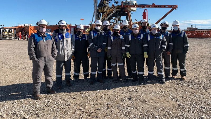 YPF perforó el primer pozo horizontal no convencional