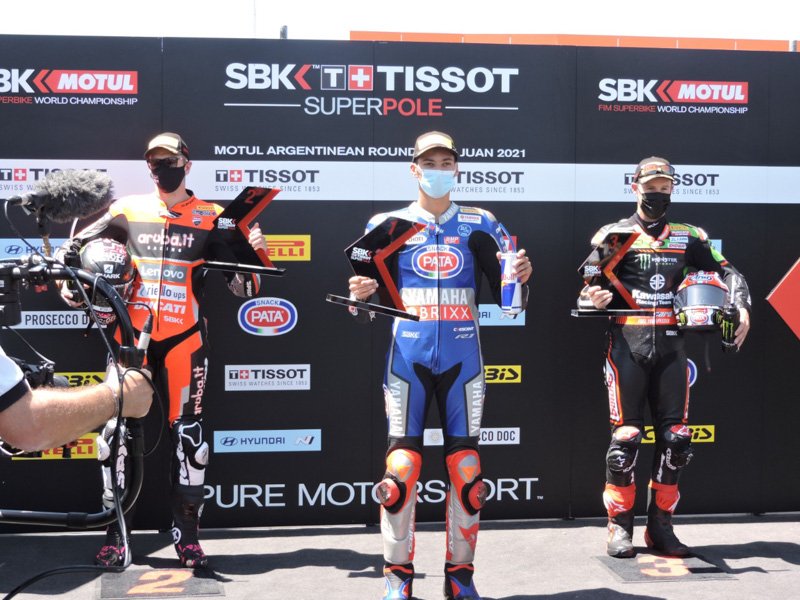 Kawasaki protagonizó un fin de semana a plena velocidad en el SBK de San Juan