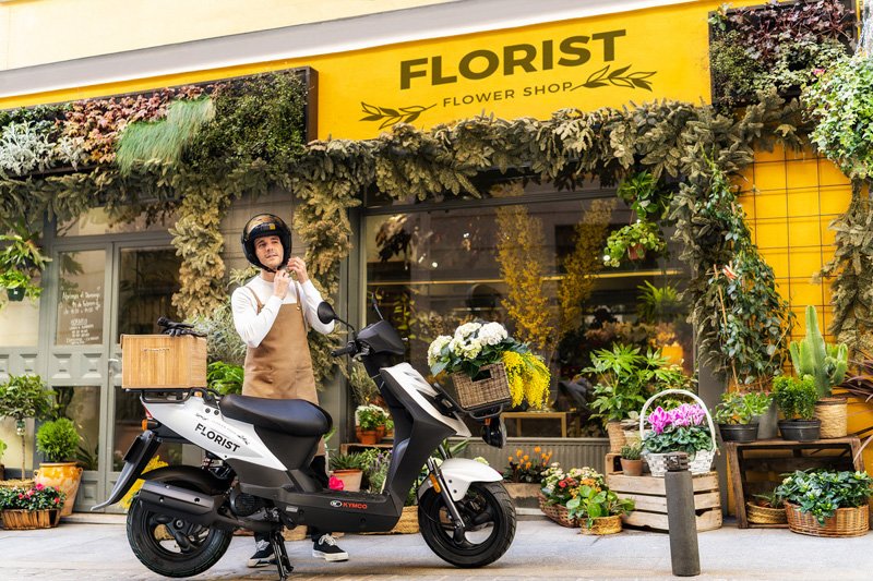 Kymco profesional para ciudad: máxima carga y consumo muy reducido