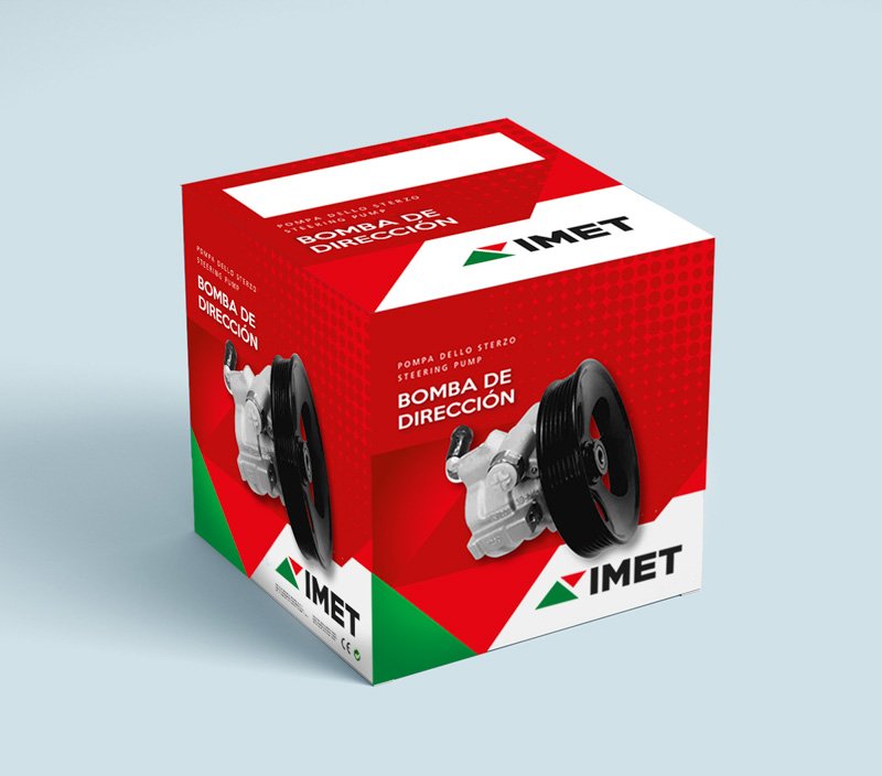 Nueva bomba de dirección IMET, para automotores livianos y pesados