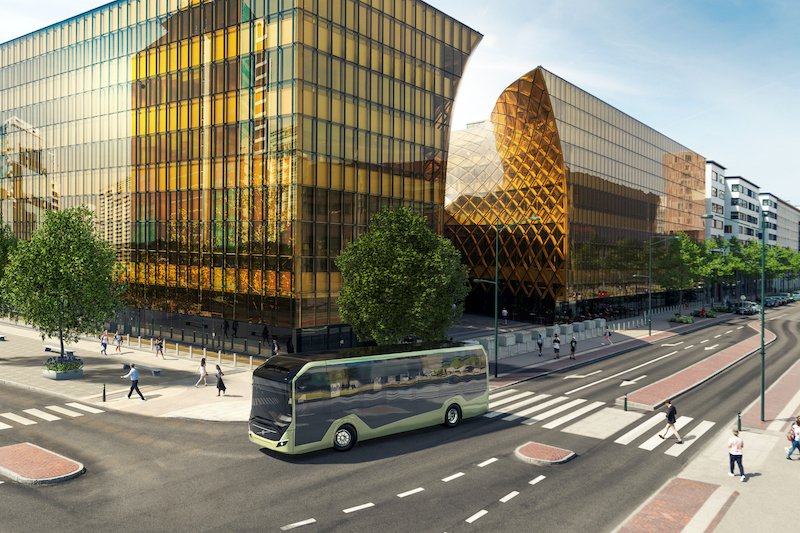 Volvo Buses presenta un nuevo chasis eléctrico en Europa, enfocado a los mercados globales