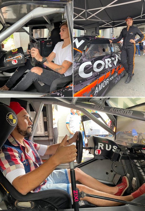 Frenosol invitó a sus clientes a sentirse pilotos por un día en el Corven Experience