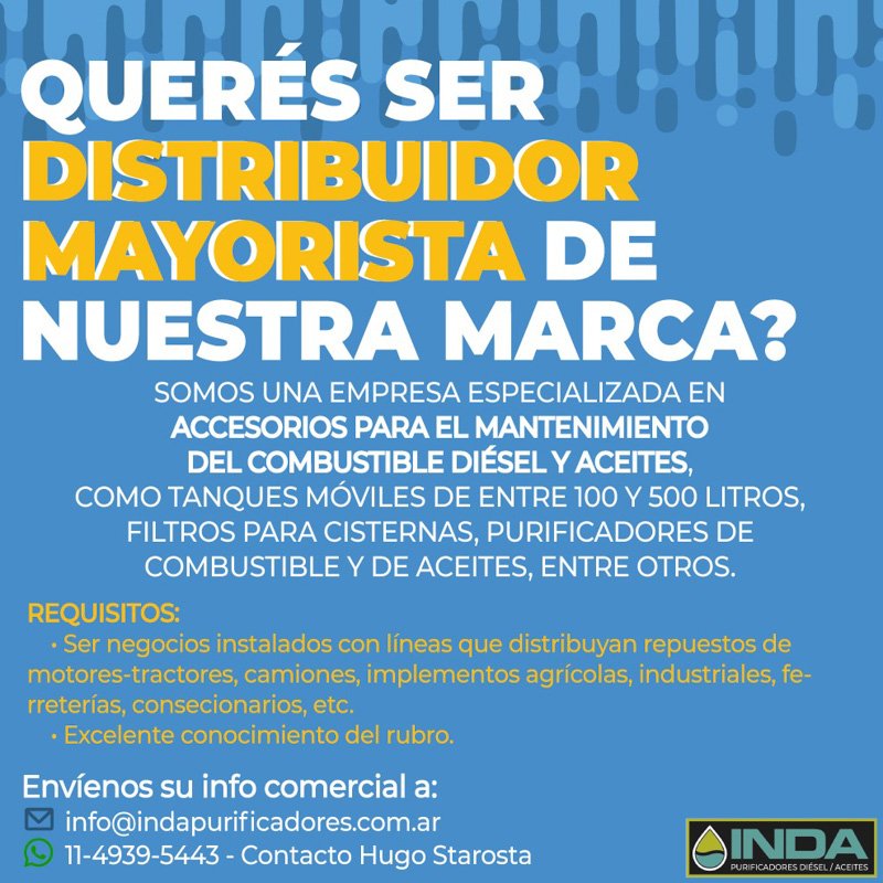 Institucional INDA Purificadores