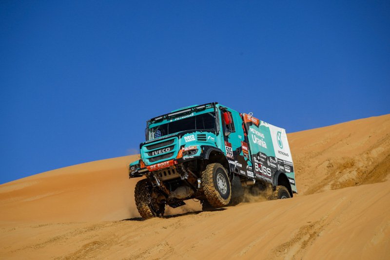 El equipo Petronas de Rooy Iveco, listo para el DAKAR 2022