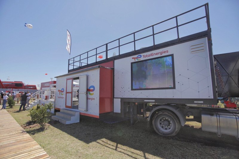 Lubricantes y Fitosanitarios TotalEnergies en Expoagro