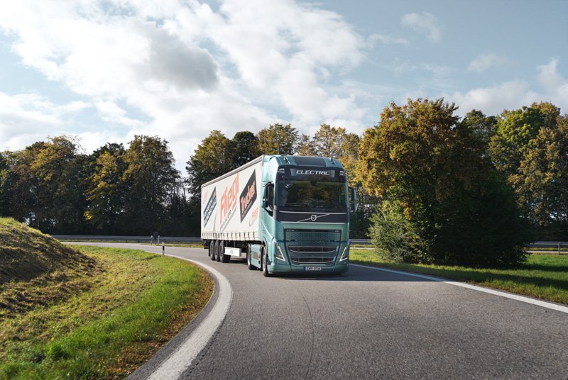 El Volvo FH eléctrico en números