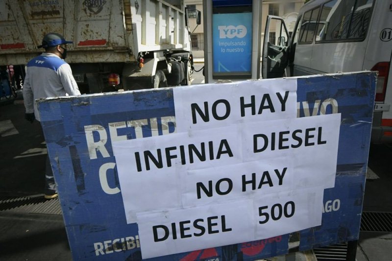 La estrategia para hacer frente al desabastecimiento de gasoil
