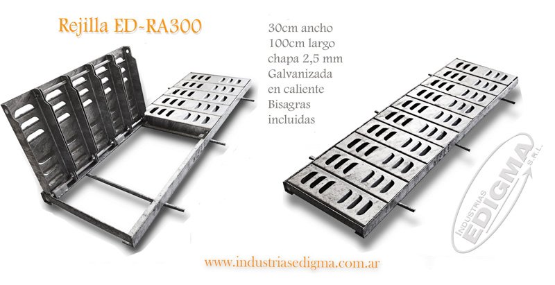 Industrias Edigma presenta su nuevo modelo de rejilla ED-RA300 G