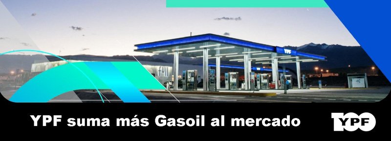 YPF suma más Gasoil al mercado