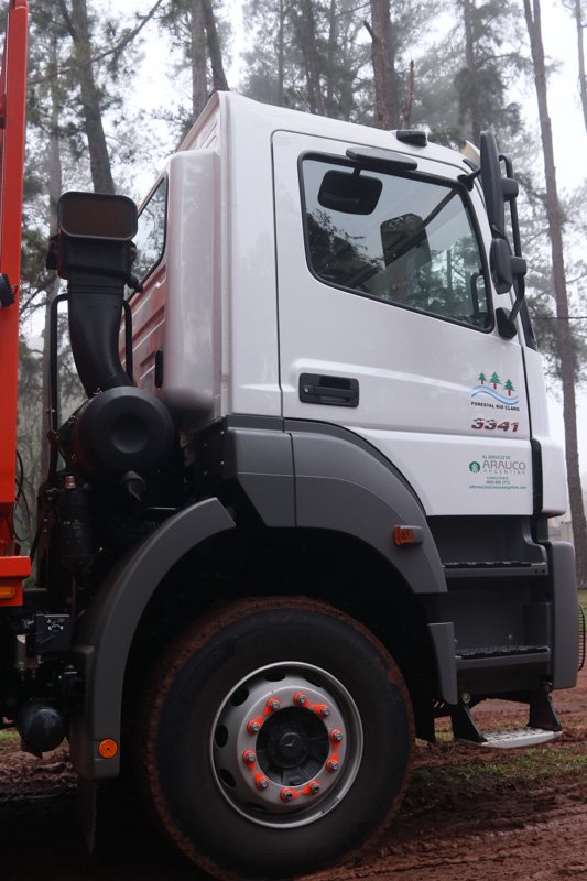 Camiones Mercedes-Benz para la industria forestal