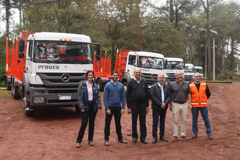 Camiones Mercedes-Benz para la industria forestal