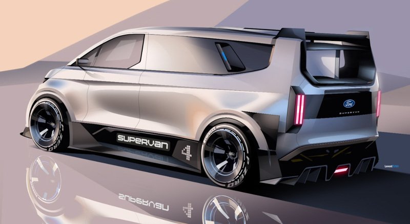 Supervan eléctrica de 2.000 CV de Ford