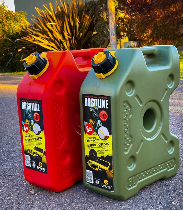 DRIVEN, bidones para combustible