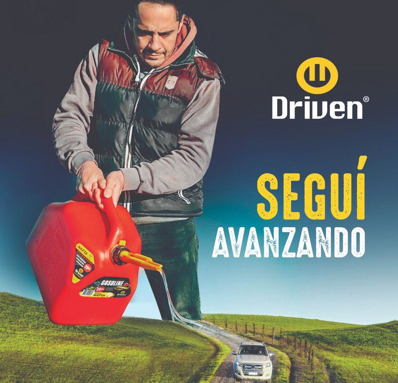 DRIVEN, bidones para combustible