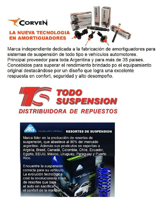 TODO SUSPENSION, 48 años en la distribución y comercialización de repuestos del automotor