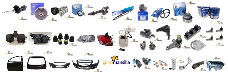 En las sucursales de Grupo Mansilla se pueden conseguir todos los Repuestos Originales Chevrolet