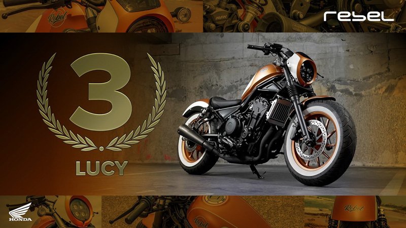 La ganadora del Honda Customs 2022