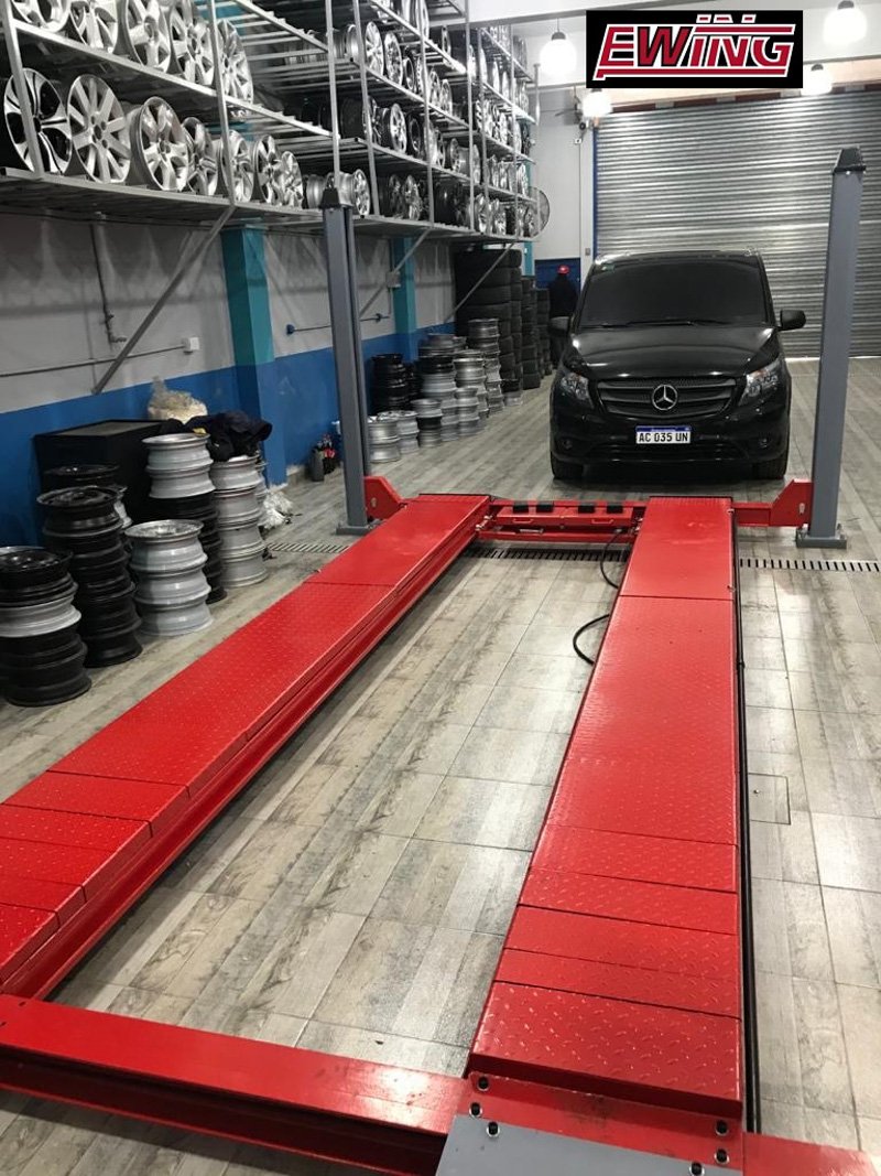 Elevador 4 columnas EW-FP5000 de EWING 