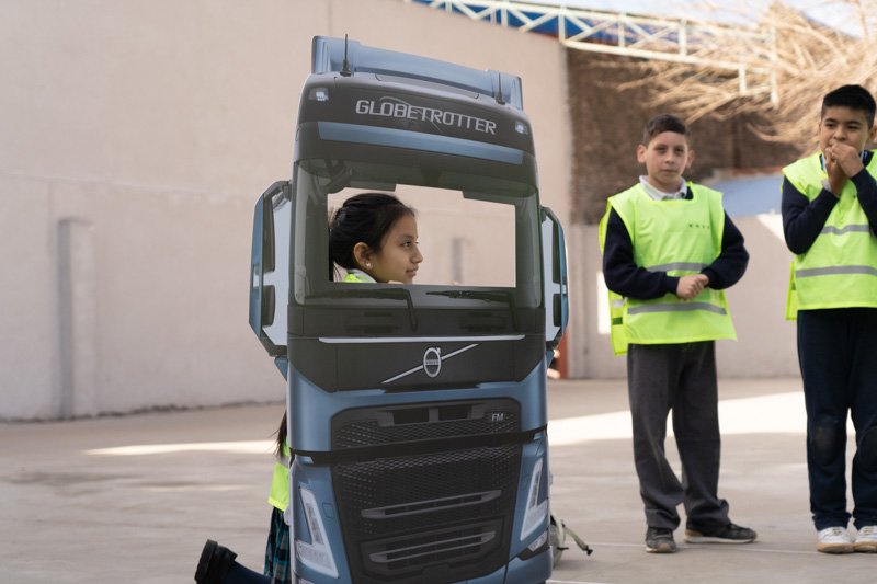 Campaña Volvo Trucks & Buses para los niños