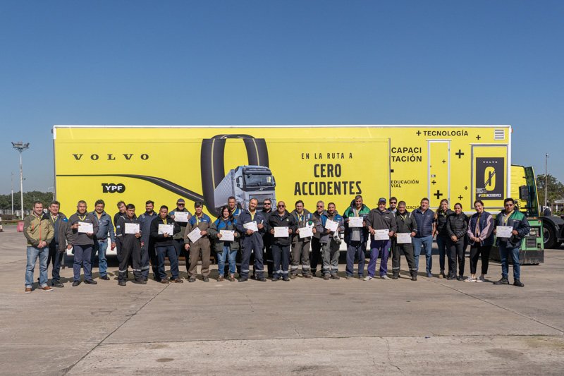 YPF y Volvo trucks: ''Cero accidentes''