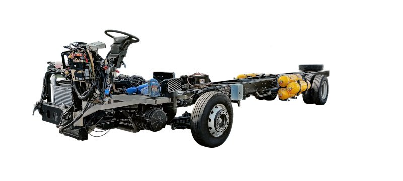 El primer Bus a GNC fabricado en Argentina