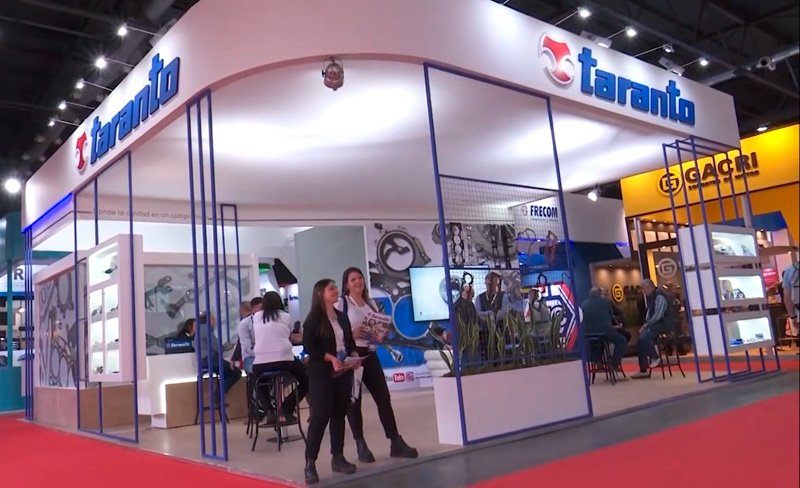Taranto, con todas sus líneas en Automechanika Buenos Aires 2022