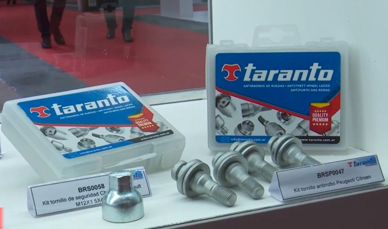 Taranto, con todas sus líneas en Automechanika Buenos Aires 2022
