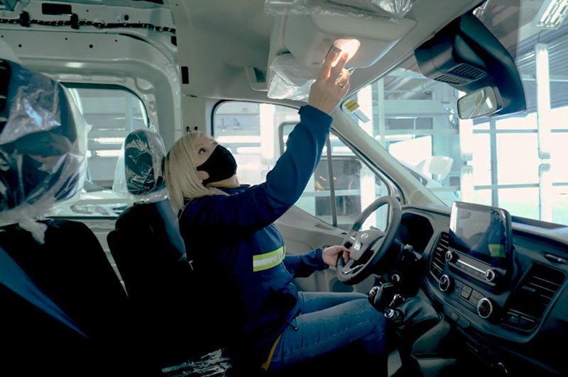 Producción de Ford Transit en Montevideo