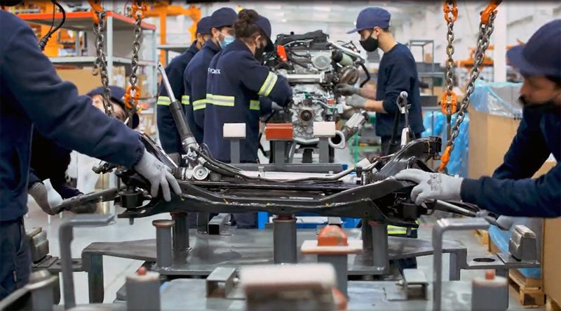 Producción de Ford Transit en Montevideo