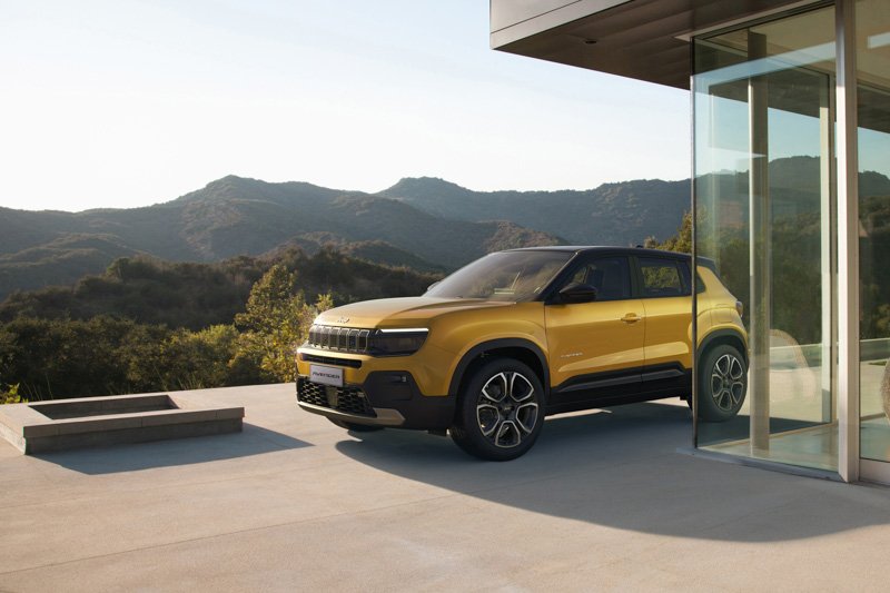 Un Jeep eléctrico en el Salón de París