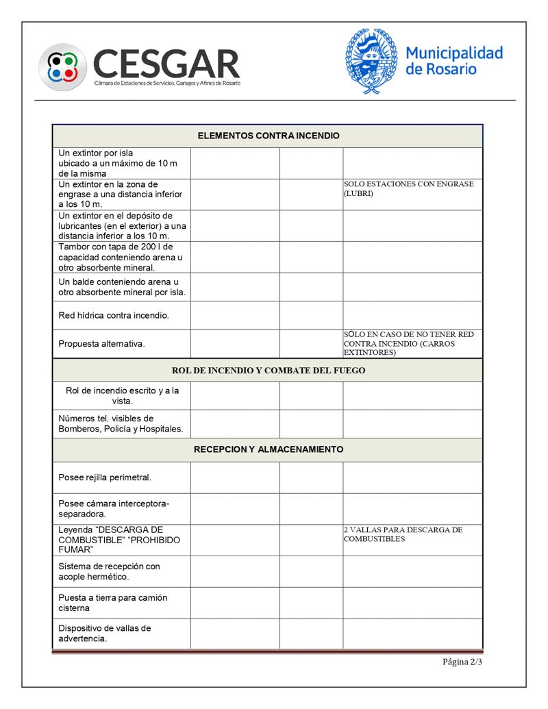 Gestión CESGAR -  Inspecciones Municipales