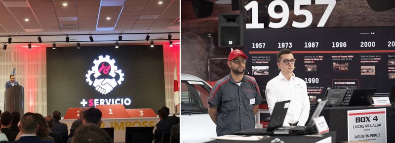 EMYVEC en el concurso de habilidades de Toyota Argentina