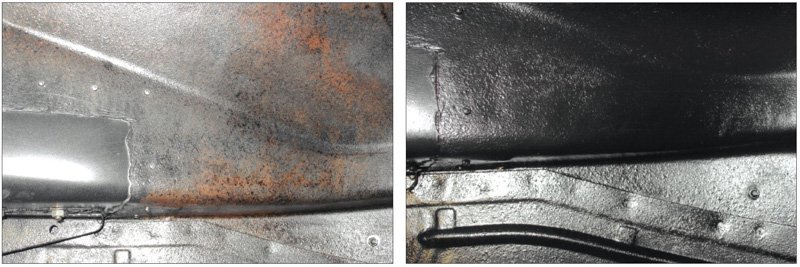 Restauración de un auto de colección de 1947 con Cortec