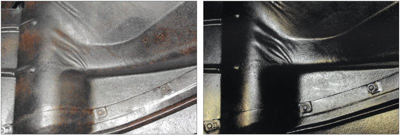 Restauración de un auto de colección de 1947 con Cortec