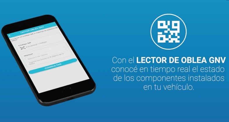 App para verificar los datos de la oblea de GNV