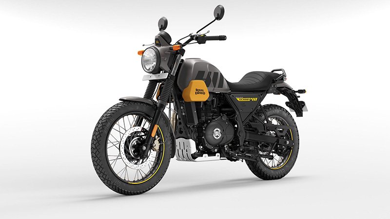 Royal Enfield Scram 411 producida en el país