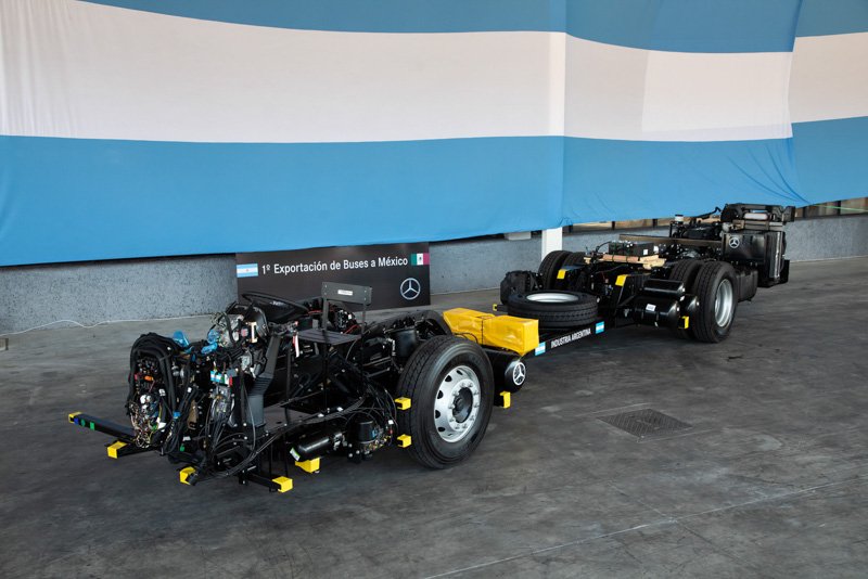 Exportación de Mercedes-Benz hacia México