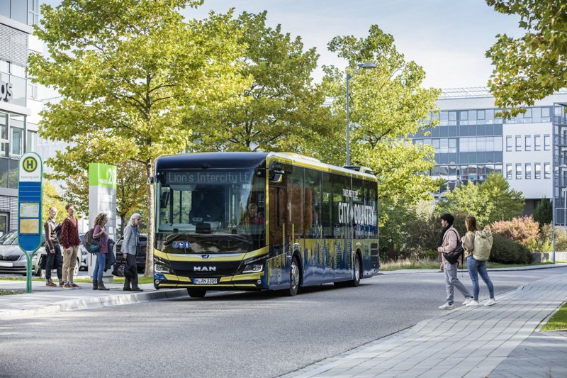 Bus eléctrico MAN Lion's intercity LE