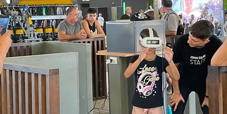 Ecosistema conectado John Deere en Expoagro