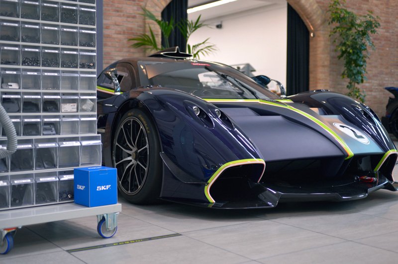 Asociación técnica SKF y Pagani 