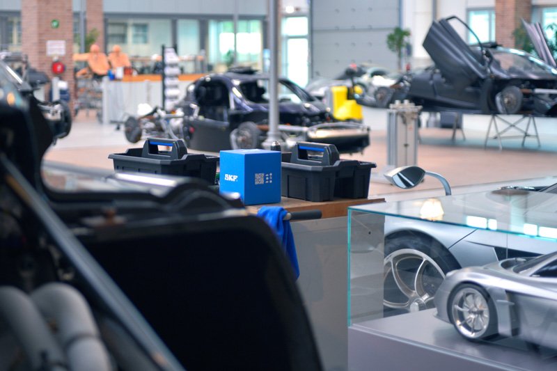 Asociación técnica SKF y Pagani 